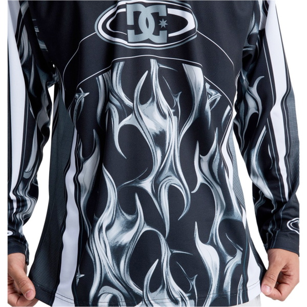 2026 DC Shoes Herre Sylem 2 Moto Trøje EDYKT03552 - Black